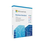 Microsoft 365 Business Standard | 12-Month Subscription, 1 person | Premium Office apps | 1TB OneDrive cloud storage | PC/Mac Keycard