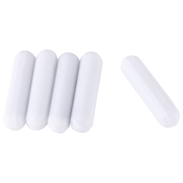 5 Barras De Agitación Tipo C Para Laboratorio - PTFE, 7x30mm, Resistente A Químicos