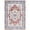 Beige/Blue Rust, variant on SAFAVIEH Luna Dania Oriental Area Rug, Beige/Blue Rust, 6'7" x 6'7" Square