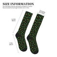 thumbnail image 4 of Pofeuu St. Patrick's Day8 Print Compression Socks for Women & Men Circulation - Best Support for Nurses,Running,Athletic,Sports, 4 of 7