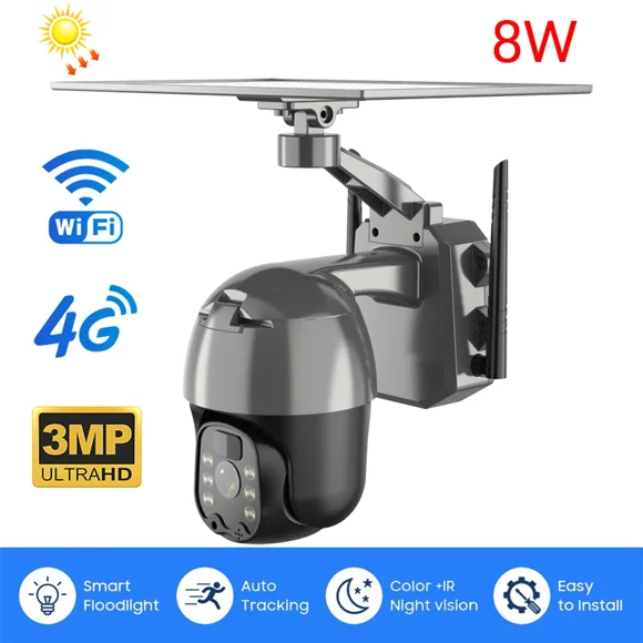 Solar Security Cameras Powerful Power Banks Security Protection Wifi Survalance Camera Solar Cctv Camera Pir Motion Detection