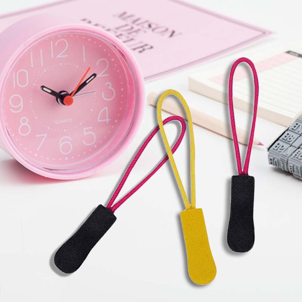 10 Pieces Bright Color Zipper Extension Plastic Zipper Extension PVC ...