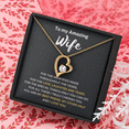thumbnail image 5 of Forever Love Necklace with Message Card - A heartfelt gift for your amazing wife, 5 of 6