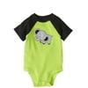 Garanimals Baby Boy Short Sleeve Graphic Raglan Bodysuit
