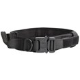 thumbnail image 1 of Collar táctico para perros, collares militares de nailon para mascotas, hebilla de metal resistente, entrenamiento ajustable, negro XL (53-63 cm), 1 of 5