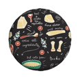 thumbnail image 2 of Easygdp Vegetable Quiche Wheel Sun Guard, Spare Tire Cover,Universal Trailer Suv Truck Camper Travel,Easy To Install And Remove -17 Inch, 2 of 9