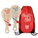 thumbnail image 1 of Pelota de paleta de madera (juego de 2) con bolsa de transporte roja Juguete para interiores y exteriores: divertido y clásico juego de paleta para niños y niñas, juguetes para fiestas a partir de 4 a, 1 of 1