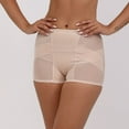 thumbnail image 2 of Defitshape Women's Butt Lifter Body Shaper Shorts Padded Hip Enhancer Shapewear Shorts Butt Lifting Mid Waist Hip Dip Butt Pads Nude 12, 2 of 5