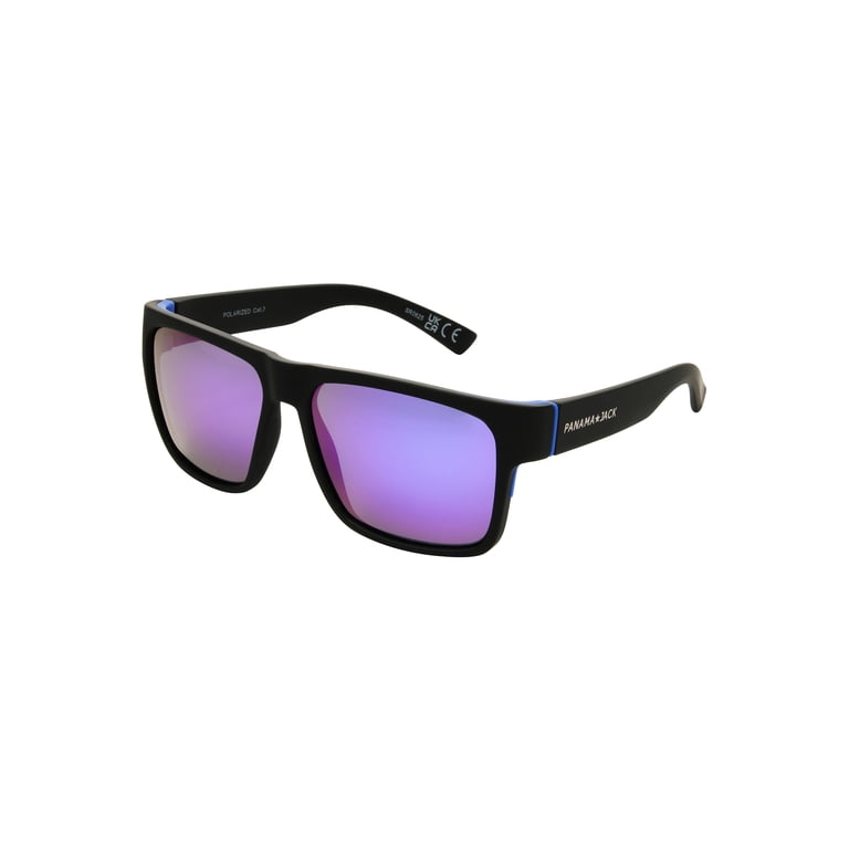 Panama Jack x Foster Grant Black Square Sunglasses With Cord photo 2
