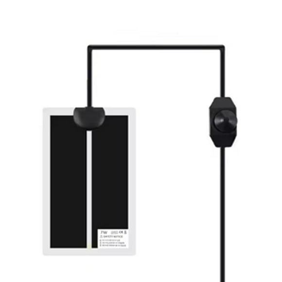 Alfombrilla Térmica Reptiles,Almohadillas Térmicas Terrarios,Almohadillas Térmicas para Mascotas Trepadoras,Controlador Temperatura Ajustable,Suministros Enchufe de EE. UU., 7 W