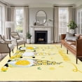 thumbnail image 2 of Lemon Summer 5x7 Area Rugs for Living Room, Gonome Non Slip Floor Mat Washable Low-Profile Indoor Carpet for Bedroom, Dining Room, Bathroom, 2 of 9