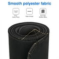 thumbnail image 7 of Elevate Your Workspace: Large, Non-Slip Rubber Base Desk Mat - Waterproof, Durable Seamed Edges. Ideal for Keyboards, Big XL Black Mousepad - 31.5x11.8 inch.", 7 of 7