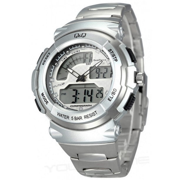 Q Q Q Q M012j1y Men S Analog Digital Watch Walmart Com Walmart Com