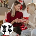thumbnail image 6 of 2Pcs Black Dog Stake Metal Dog Garden Decor Art Dog Silhouette Statues Garden Decorative Dog Ground Insert Lawn Ornaments for Outside Outdoor Dog Lover Gifts 8.6/8.3x11.8Inch, 6 of 8