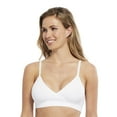 thumbnail image 1 of Seamless Padded Slip-On Crossover Comfort Bra, 1 of 18