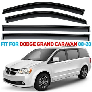 Rain guards for 2019 2024 dodge grand caravan