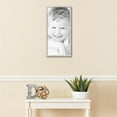 thumbnail image 3 of ArtToFrames 12" x 25" Bright Silver Picture Frame, 12x25 inch Silver Wood Poster Frame (WOM-4752), 3 of 7