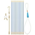 thumbnail image 1 of 1 Set Fiberglass Wire Running Kit Electric Fish Rods Cable Pulling Tools Fishing Wire Through Walls Fish Tape Accessories Wire Fish Tool, 1 of 8