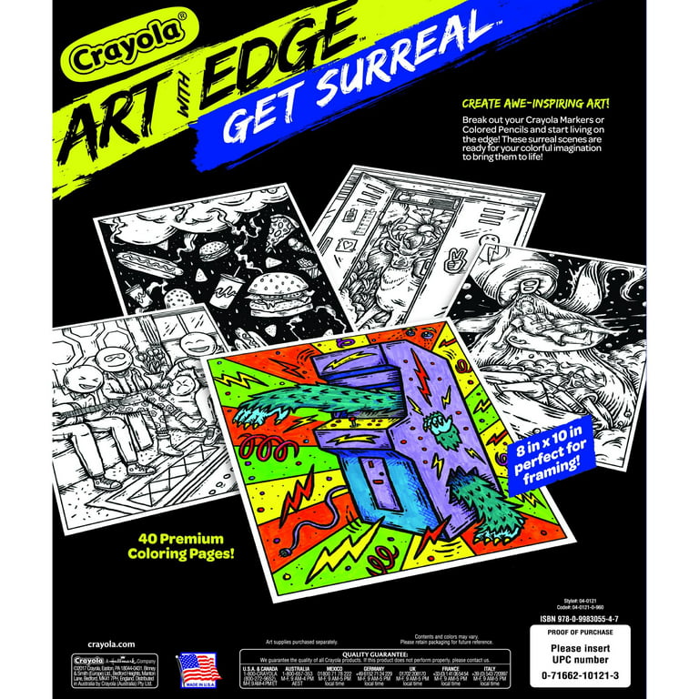 Art with Edge Batman Adult Coloring Pages, Crayola.com