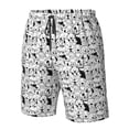 thumbnail image 4 of Logiee black and white dogs Print Mens Swim Trunks Quick Dry Board Shorts,Breathable Hawaii Beach Shorts Swimwear Bathing Suits-XX-Large, 4 of 6