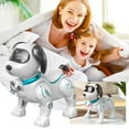 thumbnail image 3 of Intelligent Music Robot Dog, Programmable Smart Interactive Robotic Pets, Smart Walking Puppy Dancing Dog Robot Toys for Kids, Birthday Gifts for Boys Girls, 3 of 8