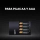 thumbnail image 2 of Duracell Pack 2 Cargadores Con 8 Pilas Aa 2500mah 1.2v, 2 of 5