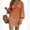 Orange, variant on Njoeus Women Casual V Neck Knit Mini Fall Sweater Dresses Long Sleeve Stretch Loose Ribbed Pullover Sweaters Dress