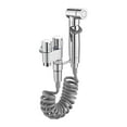 thumbnail image 1 of Robinet de Toilette de Pâques, Kit de Pulvérisation de Robinet de Toilette 2 Voies 1 en 2 Contrôle Double Contrôle pour Machine à Laver, Robinet Triangulaire à Main pour Toilette en Acier Inoxydable, 1 of 3