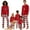 Red B, variant on Family Matching Christmas Pajamas Letter Hat Print Top Deer Pattern Pant Sleepwear Outfits