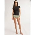 thumbnail image 6 of Joyspun Women's Everyday Seamless Shapewear T-Shirt, Sizes S-3XL, 6 of 6