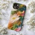 thumbnail image 5 of Abstract Blurred Floral Design Phone Case, Colorful Soft Focus Nature Art, Protective iPhone Cover for iPhone 16 15 14 13 12 11 Pro Max Mini, 5 of 6