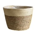 thumbnail image 2 of Straw Flowerpots Flower Baskets Stylish & Versatile Storage Basket for Living Room Porch Balcony, 2 of 2