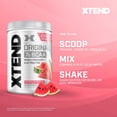 thumbnail image 5 of XTEND Original BCAA Powder, Sugar Free Post Workout Muscle Recovery Drink with Amino Acids and 7g BCAAs, Watermelon Explosion Flavor, 30 Servings, 5 of 9