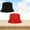 Black/White/Red, variant on 3Pack Unisex Bucket Hats for Summer, Sun Hat for Women & Men - Travel, Beach, Outdoor Activities Cap