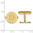 thumbnail image 2 of 14k Gold LogoArt University of California Berkeley Crest Cuff Links Q4Y041UCB, 2 of 3
