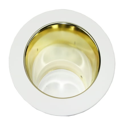 

4 Inch Open Reflector Trim/ Trims For Line Voltage Recessed Light Lighting Fits Halo/ Juno Most Housings