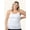 White, variant on , Nursing Tank, Built in Nursing Bra, Cami, Nursing Clips, Breastfeeding or Pumping, Breathable Cotton (Women's)