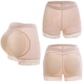 thumbnail image 7 of SHAPERIN Women Seamless Butt Lifter Padded Lace Panties Enhancer Underwear Shorts, 7 of 7