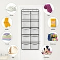 thumbnail image 4 of Over the Door Shoe Organizer, TSV Closet Storage Holder, Hanging Shelves for Bathroom Bedroom, 4 of 6