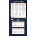 2025 12X12 TEAM WALL CALENDAR, DENVER BRONCOS