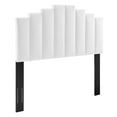 thumbnail image 2 of Modway Noelle Performance Velvet Twin Headboard in White, 2 of 9