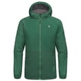 thumbnail image 2 of Little Donkey Andy Men's Insulated Jacket Lightweight Hooded Windproof Warm Winter Coat with Recycled Insulation（Posy Green S）, 2 of 8