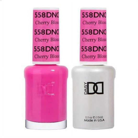DND 558 Cherry Blossom Gel & Matching Polish Set - DND Gel & Lacquer