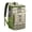 Olive-green-34, variant on Spring Floral Wildflower and Butterfly Print Insulated Cooler Backpack - 20L Lightweight & Portable
