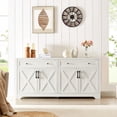 thumbnail image 2 of 61-inch TV Cabinet in White, Suitable for Bedroom and Office, with Reasonable Space Utilization, 2 of 6