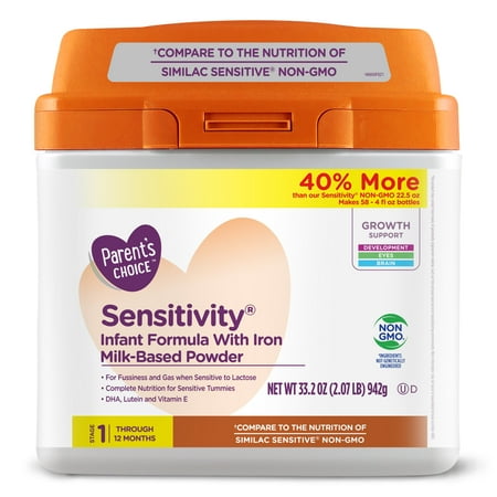 Parent's Choice Sensitivity Infant Formula (Multiple Sizes Available)