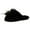 Black, variant on Wensltd Women's Fashion Slippers with Warm Lining and Buckle Detail Thick Sole Winter Warm House Slipper for Women
