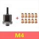 thumbnail image 2 of Adaptador de Remachadora Manual para Placa de Matrícula Metálica, Instalación Sencilla, 11 Piezas, 2 of 5