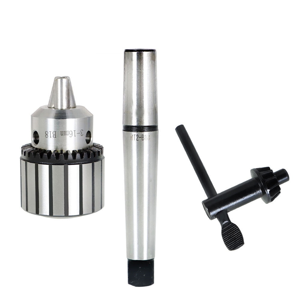 waltyotur 5/8" Capacity Heavy Drill Chuck With K32 Chuck Key & MT2