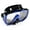 Black/Blue, variant on Tilos Premium Titanica Scuba & Snorkel Mask for Large Faces Blue